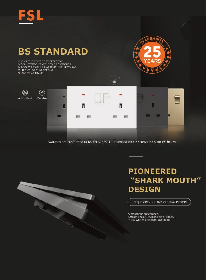 FSL British-standard electrical accessory range