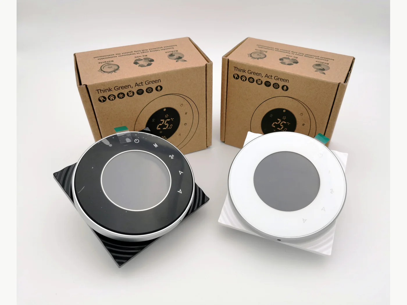 BAC-6000 black and white thermostats