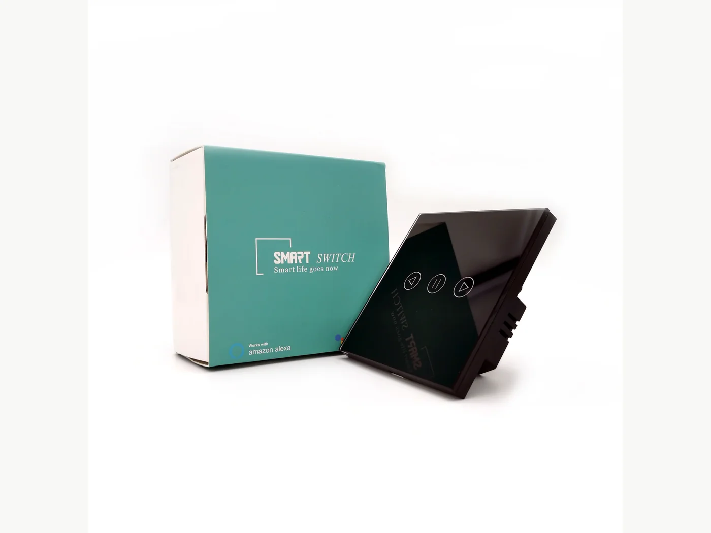 Smart curtain switch and retail box
