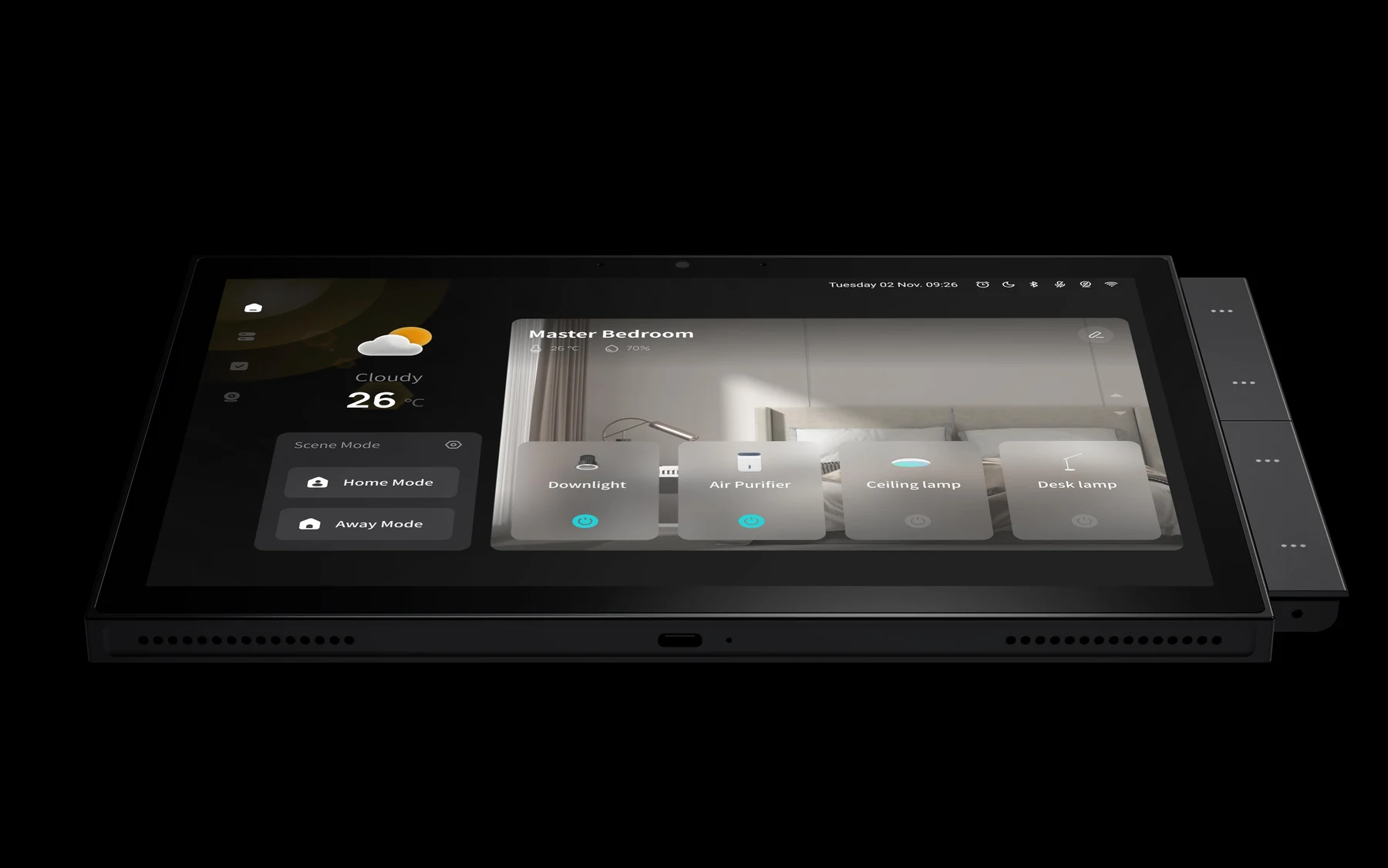 Tuya smart home control panel
