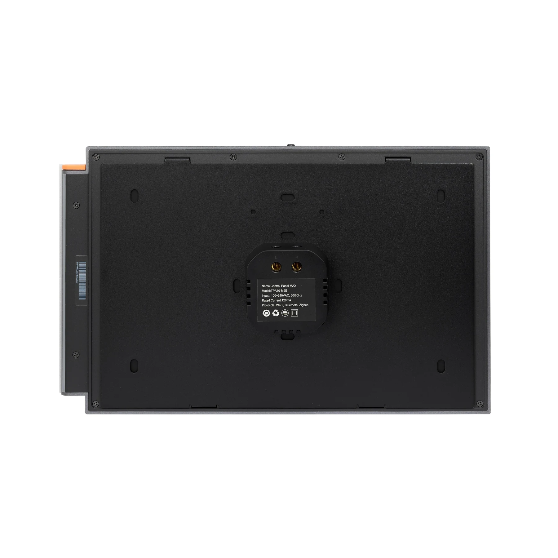 TPA10-M2E official rear view, label and EU L/N power base